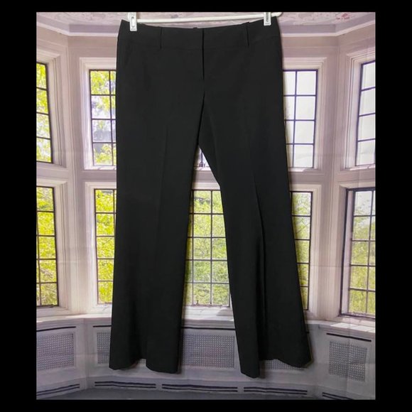 Halogen Whitney NWT Black Boyfriend Low Rise Pants Size 8 - Business Career Work - Picture 2 of 6